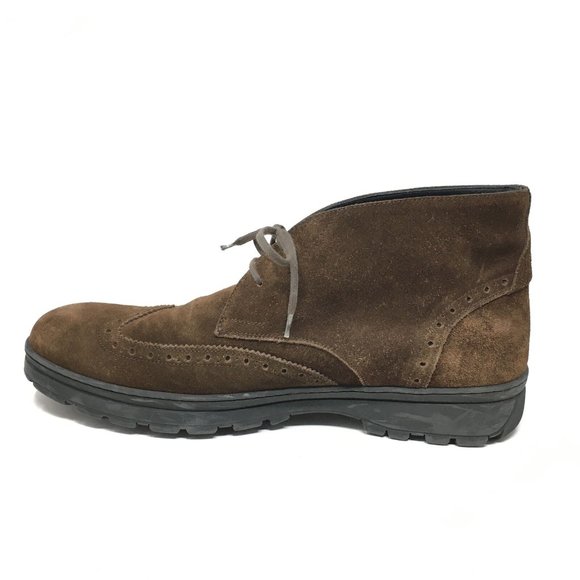 Salvatore Ferragamo Ankle Boots Size 10 2E Brown main image 8